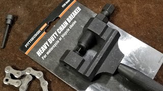 Harbor Freight Heavy Duty Chain Breaker Review [upl. by Valenka928]