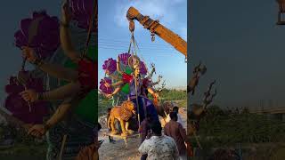 Durga Matha Idols transporting for Durga Devi Navaratri Festival 2024  dassehra2024 [upl. by Nmutua504]