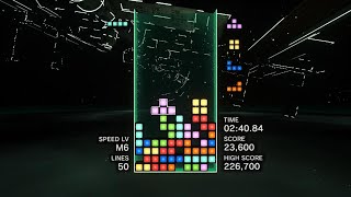 Tetris Effect Connected  Master SS rank [upl. by Gwenette]