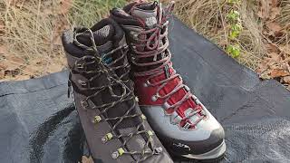 Scarpa Manta Tech GTX vs TNF S6K Glacier [upl. by Rabassa107]