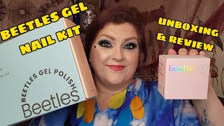 LETS DO GEL NAILS  BEETLES GEL NAIL POLISH UNBOXING AND REVIEW [upl. by Sucy]