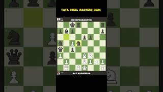 Max Warmerdam vs Ian Nepomniachtchi Tata Steel Masters Round 1 [upl. by Aciretahs]