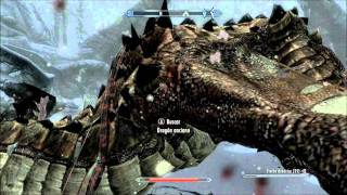 Skyrim palabra de poder en cuesta del antiguo  LEALTAD LEALTAD ANIMAL [upl. by Eednyl405]