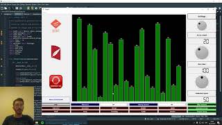 Sorting Algorithms Animation in Python  PyQt5 [upl. by Gilchrist834]