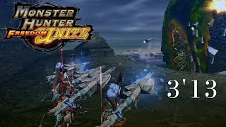 Monster Hunter Freedom Unite MHFUYama Tsukami G 313 Heroics [upl. by Car893]