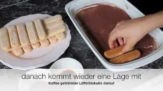 Rezept leckeres Tiramisu ohne Alkohol  Aylins Recipes [upl. by Knorring]