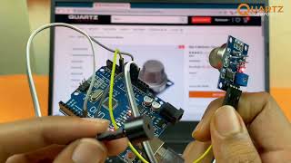 MQ4 Gas Sensor interfacing with Arduino and Buzzer [upl. by Amandi200]