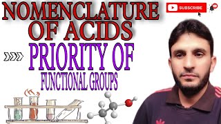 Nomenclature of Acids Priority of Functional Groups [upl. by Ylreveb]