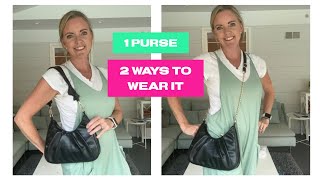 One purse two ways to wear it [upl. by Arrio]