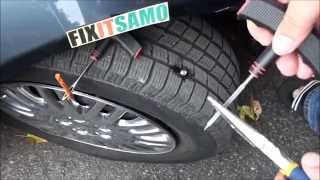 DIY How to Fix a Flat Tire EASY [upl. by Atihana]