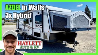 Easy Towing TRIPLE Hybrid 2021 Rockwood Roo 233S Ultralite Travel Trailer [upl. by Berni]