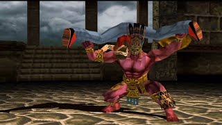 Ogre with King Grapple 🐯 Tekken 3 [upl. by Aicined]