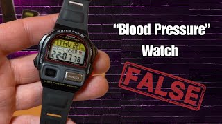 Inside the Vintage Casio BP100 The 90s Blood Pressure Monitor Watch [upl. by Arlena433]