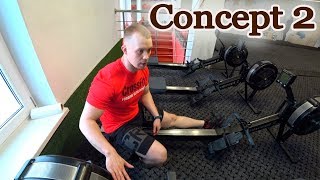 Concept 2 Техника гребли Настройка тренажера Принцип работы [upl. by Marylee]