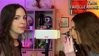 Twin EAR CLEANING ASMR For Sleep amp Tingles [upl. by Biamonte583]