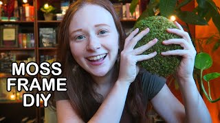 Moss Frames  Live  Dried Moss Tutorial [upl. by Ettenad]