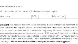 The Orthodontic Cavity Clearance for Braces or Clear Aligners ClearCorrect [upl. by Nnylharas]