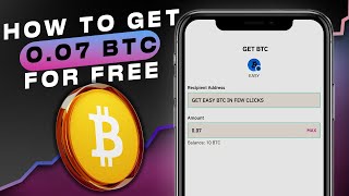 Bitcoin Boost Get Your Free 007 BTC Today [upl. by Ylurt202]