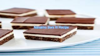 Nanaimo Bars III Recipe  Christmas Recipes [upl. by Llenrup224]