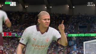 Man City Defeats PSG in Online FIFA 24  Epic Match Highlights FIFA24 ManCity PSG Gaming [upl. by Xineohp]