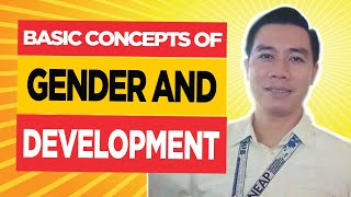 Basic Concepts of Gender and Development [upl. by Herstein85]