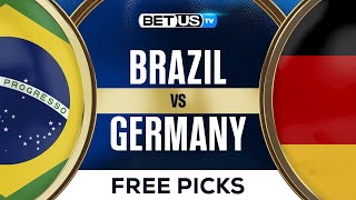 Brazil vs Germany  Mens Basketball Picks amp Predictions  Paris 2024 Olympics [upl. by Soisatsana553]