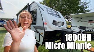 Winnebago Industries TowablesMicro Minnie1800BH [upl. by Batty]