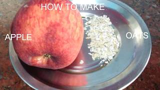 APPLE OATSBABY FOOD RECIPEHOMEMADE SOLUTION FOR CONSTIPATION IN BABIES [upl. by Aihsitan]