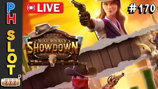 🔴PH SLOT LIVE  WILD BOUNTY SHOWDOWN NO170  PG SOFT GAMES  PRAGMATIC PLAY [upl. by Tai]