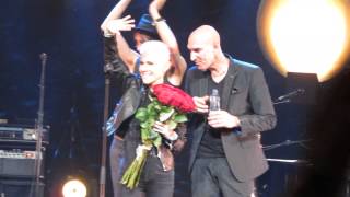 Marie Fredriksson  concert ending  Cirkus Stockholm 8th April 2014 [upl. by Bryner]