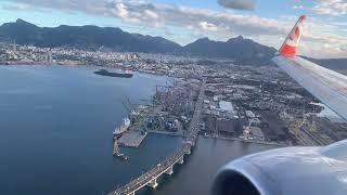 Pouso no Santos Dumont  Boeing 737700 GOL [upl. by Nospmas]