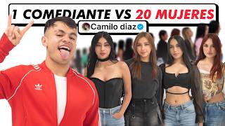 20 CHICAS VS 1 HOMBRE  Camilo Diaz [upl. by Lolita]