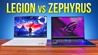 Lenovo Legion 7i vs ASUS Zephyrus G16  Best Premium 16” Gaming Laptop [upl. by Barling]