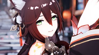 【Honkai：Star Rail MMD／4K／60FPS】FugueTingyun【極楽浄土】 [upl. by Sokin780]