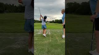 Olivia’s golf swing progression 82024 [upl. by Mmada]