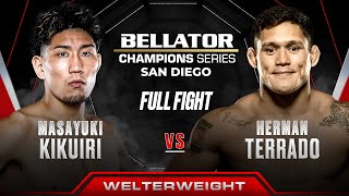 Masayuki Kikuiri vs Herman Terrado  Bellator San Diego [upl. by Odab]