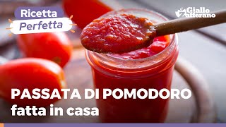 PASSATA di POMODORO – La conserva che sa di casa ❤️🍅 FACILISSIMA [upl. by Rey]