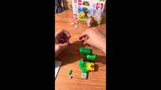 Building LEGO Yoshis Egg Forest NEW Expansion Set 2024 [upl. by Bennion]