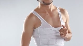 Original Slim N Lift Men Body Shaper Slimming Vest Singlet [upl. by Louella391]