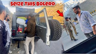 Himachal Police stopped us for modification in Bolero  Ladakh Trip Day  2 [upl. by Alfie158]