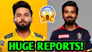 SHOCKING KL Rahul in RCB Rishabh Pant in CSK IPL Reports 😱 India IPL 2025 Auction Cricket News [upl. by Athelstan362]