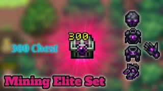 Elite mining Set  300 chest  Curse of Aros [upl. by Ardien621]