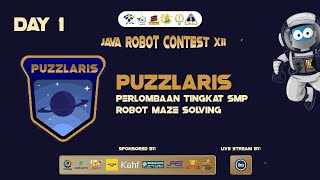 🔴LIVE  JAVA ROBOT CONTEST XII  PUZZLARIS  Hari  1  14122024 [upl. by Lurlene]