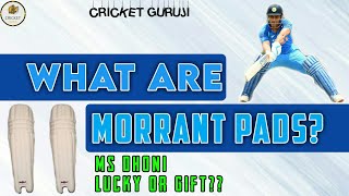 What are Morrant Pads  CRICKET GURUJI [upl. by Ahsikam]