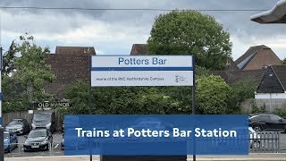 Trains at Potters Bar Station [upl. by Modesty]