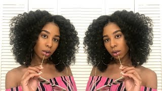 FAKE IT TIL YOU MAKE IT 1 THE MOST NATURAL CROCHET BRAIDS EVER ARUBA BOUNCE CURL  DIVATRESS [upl. by Alboran]