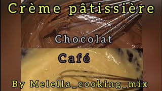 Crème Pâtisserie Chocolat et Café au Thermomix ® [upl. by Misha]