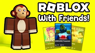 Top 25 Roblox Games To Play With Friends 2024 [upl. by Merc]