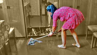 The farmers wife cleans the house Living in the countryside [upl. by Jehiel145]