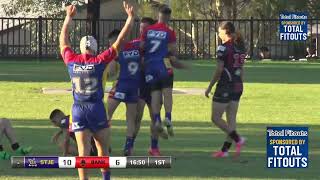 U16 Div 1 MOTR Highlights  Semi Final  St Johns Eagles v Bankstown Bulls [upl. by Etheline]